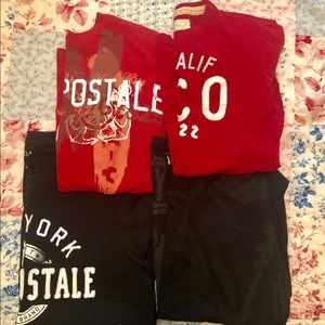 American Eagle Aeropostale Hollister Bundle L M